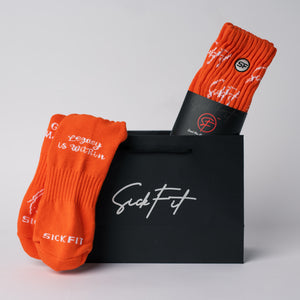 Pride Slouch Socks- Orange